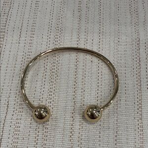 Elegant Gold Open Cuff Bracelet